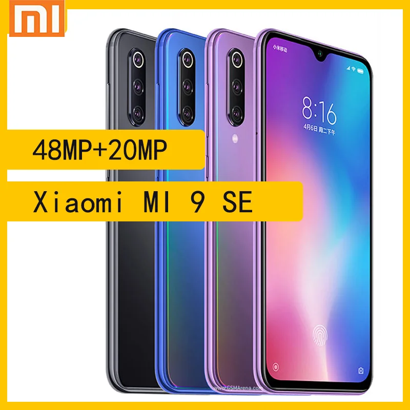 

Смартфон XIaomi Mi 9 SE, Snapdragon 712, 48 Мп + 20 МП, сканер отпечатка пальца