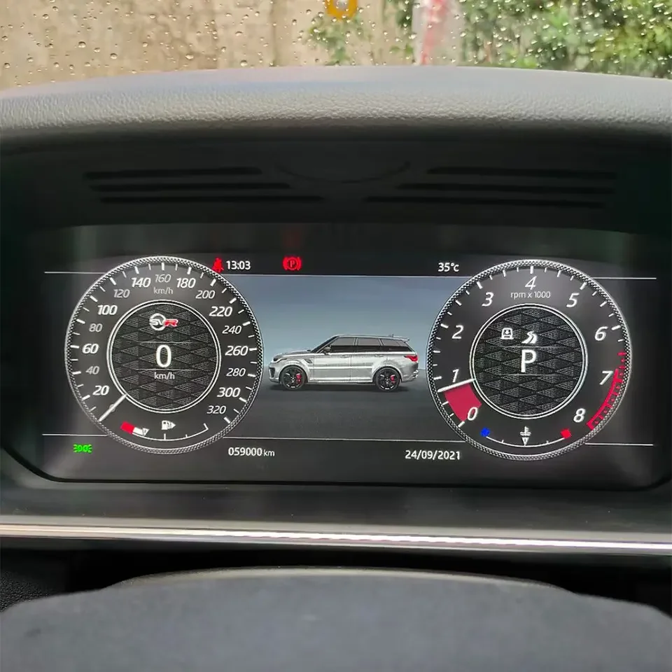 12 3 &quotдля Land Range Rover Vogue L405 Sport L494 2013-2017 Android ЖК-дисплей приборная панель цифровые