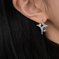 trendy jewelry irregular star earrings 2022 new trend delicate design shiny high quality zircon drop earrings for women gifts