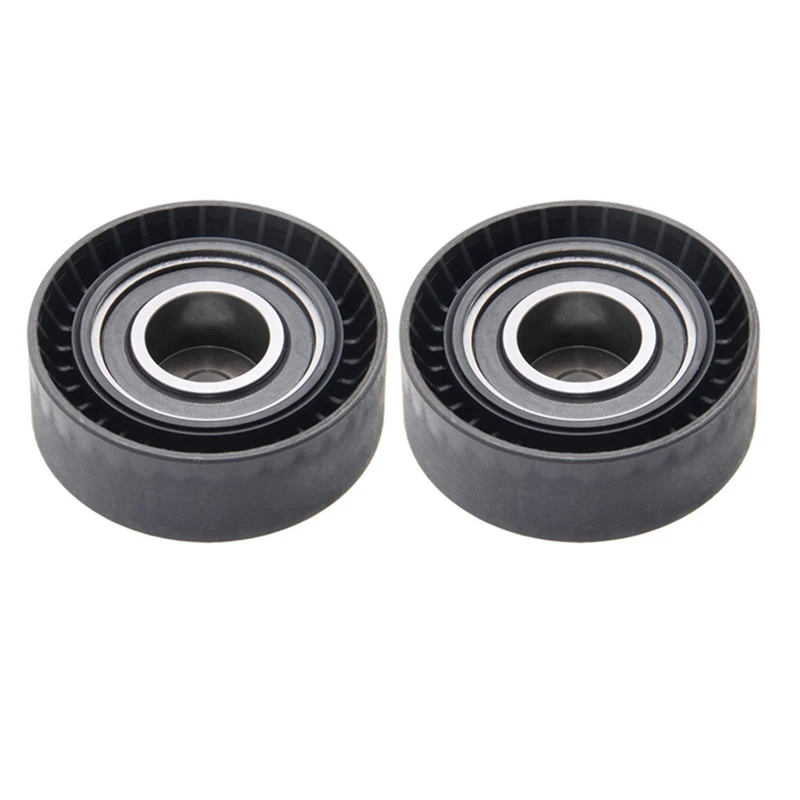 

2X Belt Tensioner Idler Pulley 11281748131 For BMW E34 E36 E39 E46 E53 X5 E60 E83 E85