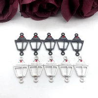 10 european and american british tangla earl castle black street lamp diy handmade necklace earrings bracelet accessories 3017