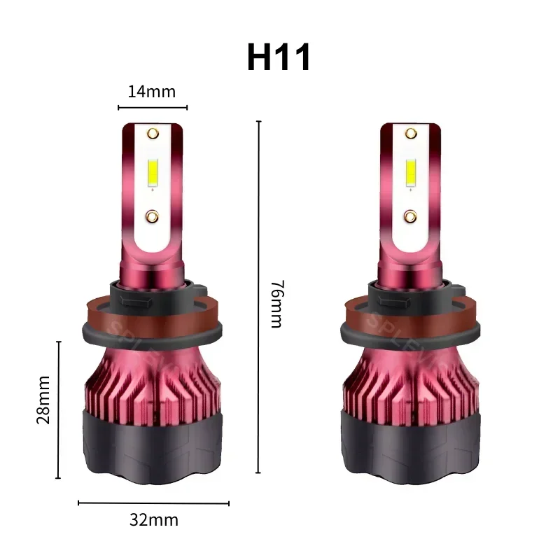 300% Яркость 6000K заменяет лампы головного света ближнего CSP чипы 9 В-36 в для Suzuki Vitara