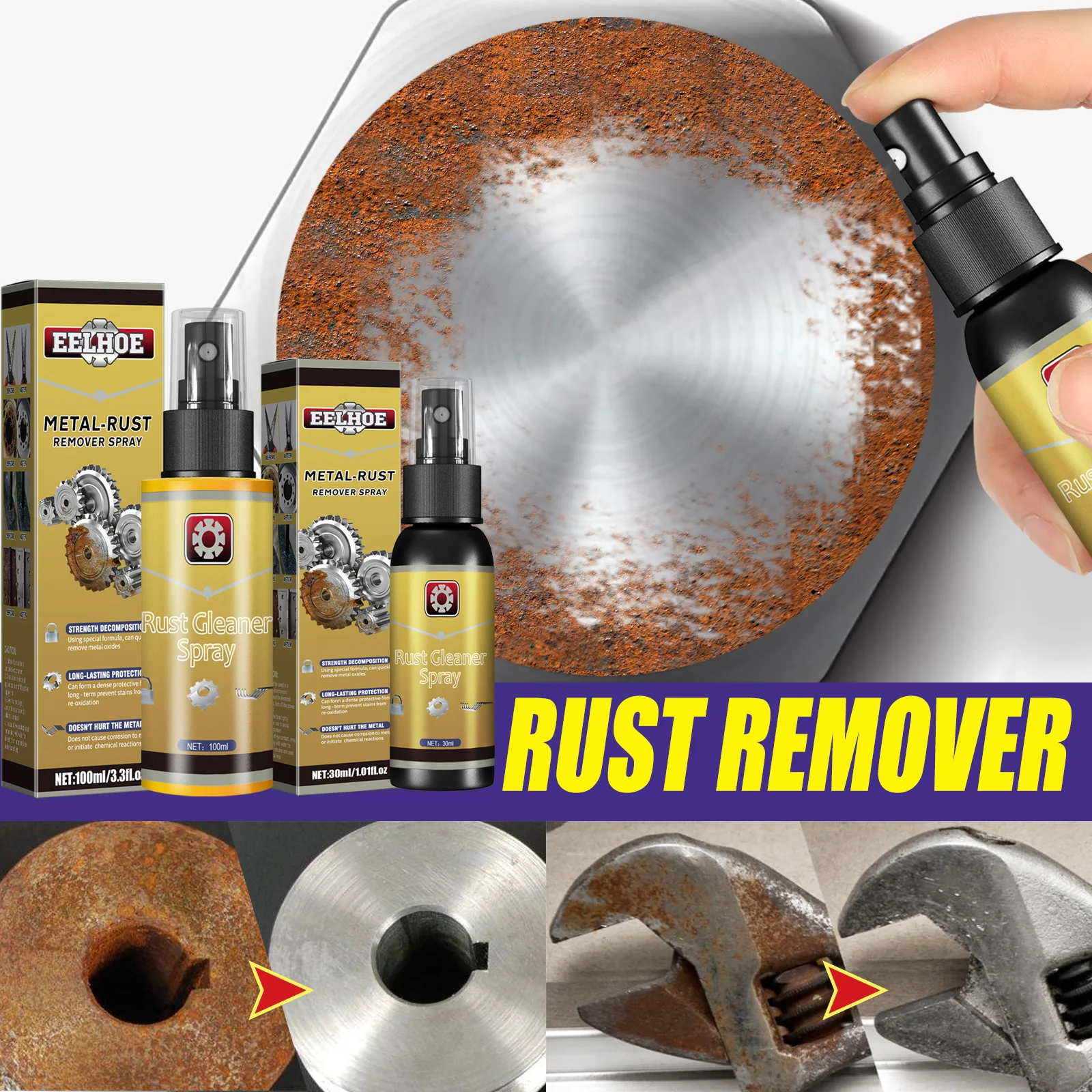 Rust cleaner spray как пользоваться фото 12