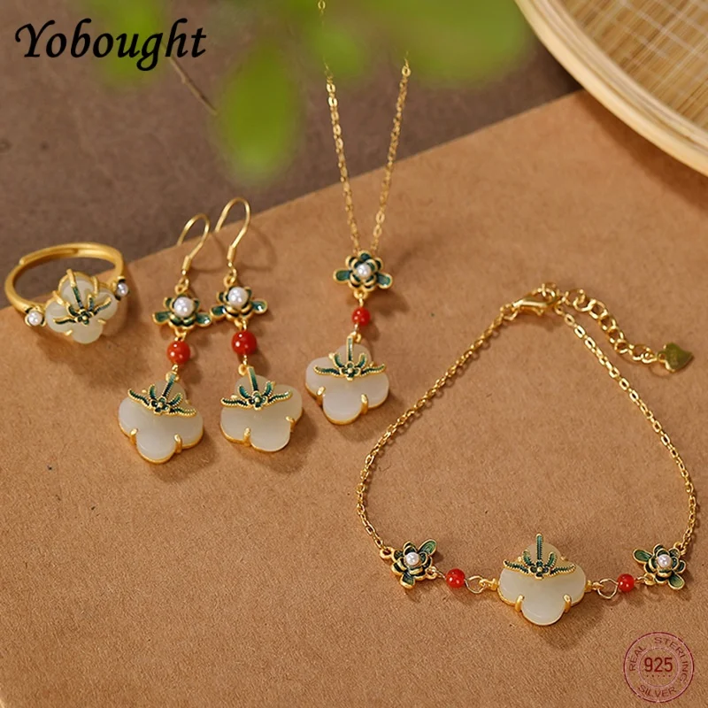 Женские длинные серьги из серебра 925 пробы с натуральным жемчугом