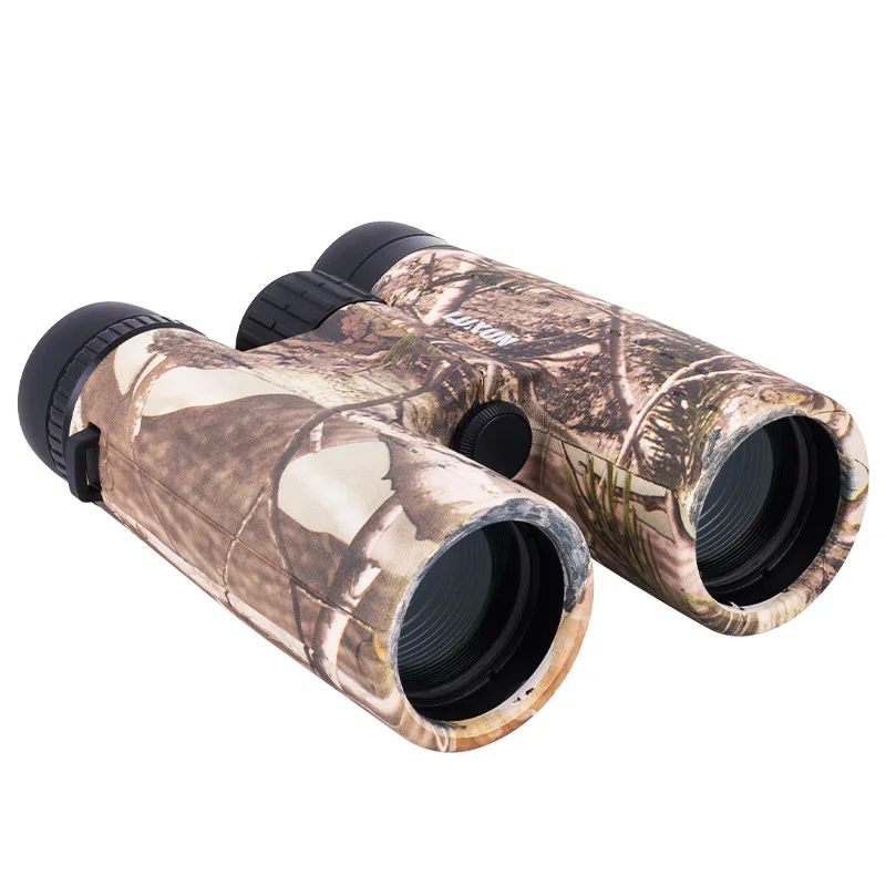 Binoculars 12X42 Hd High Power Outdoor Bird Telescope Fmc Hd Broadband Coating Bak4 with Storage Bag Outdoor Hunting Binoculars