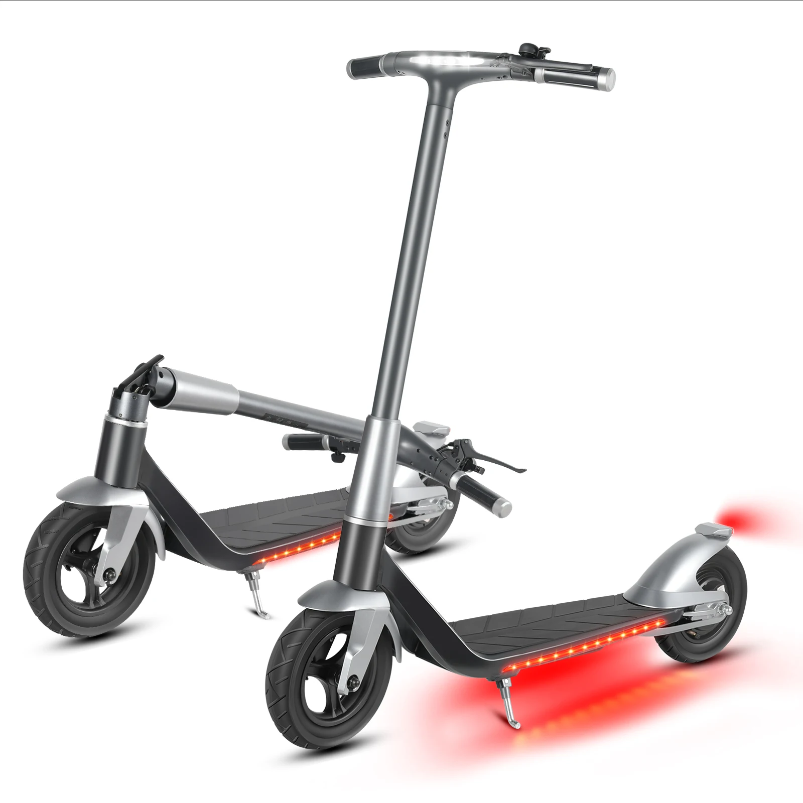 

Mankeel Silver Wings Excellent Quality 2 Wheel 10 Inch Lithium Battery Folding Electric Moped Scooters Fast Charge