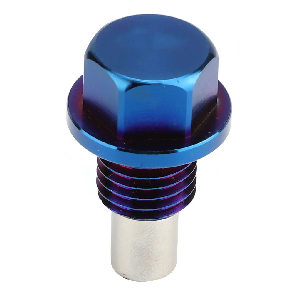 

Titanium Alloy Strong Magnetic Oil Pan Universal Plug Suction Iron Screw for Car ModifiedM12x1.5