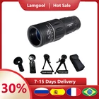 Сверхдлинный спортивный охотничий Монокуляр 16X52 с фокусировкой и ночным видением