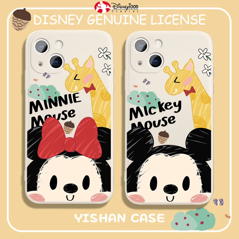 

Phone Case Disney Mickey Mouse Super Cute For IPhone 11 12 13 Pro MAX 12 13 Mini 6 7 8 Plus SE 2020 X XS XR Max Soft Funda Cover