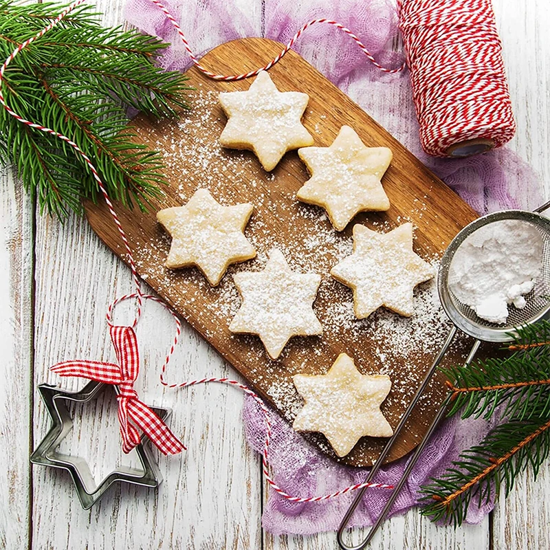 

3pcs/set Stainless Steel Baking Cake Cookie Cutter Geometric Forms Heart Flower Star Shaped Classic DIY Biscuit Baking Mold