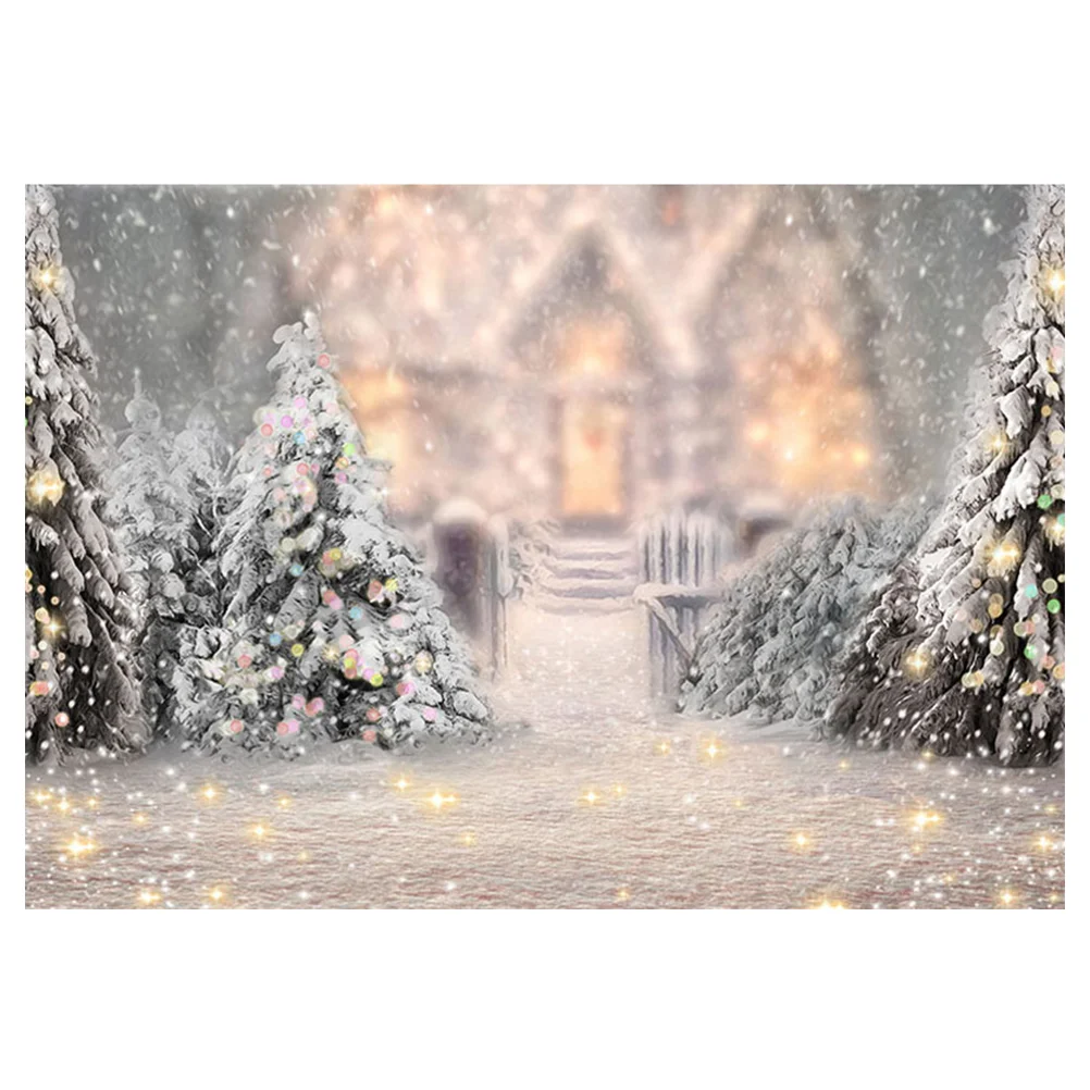 

1Pc Christmas Wall Blanket Xmas Photo Backdrop Decorative Psychedelic Tapestry Christmas Winter Background