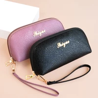 womens bag solid lacquer clutch wallet portable simple pu leather shell bag casual shopper hand bag fashion top handle purse