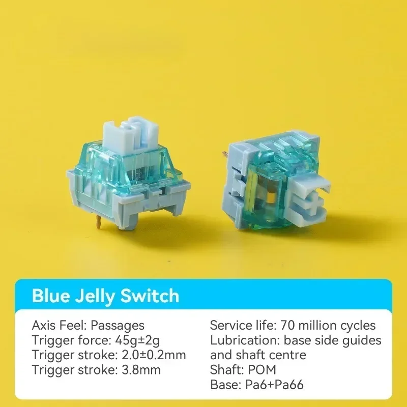 Для Attack Shark индивидуальные механические валы для клавиатуры с возможностью