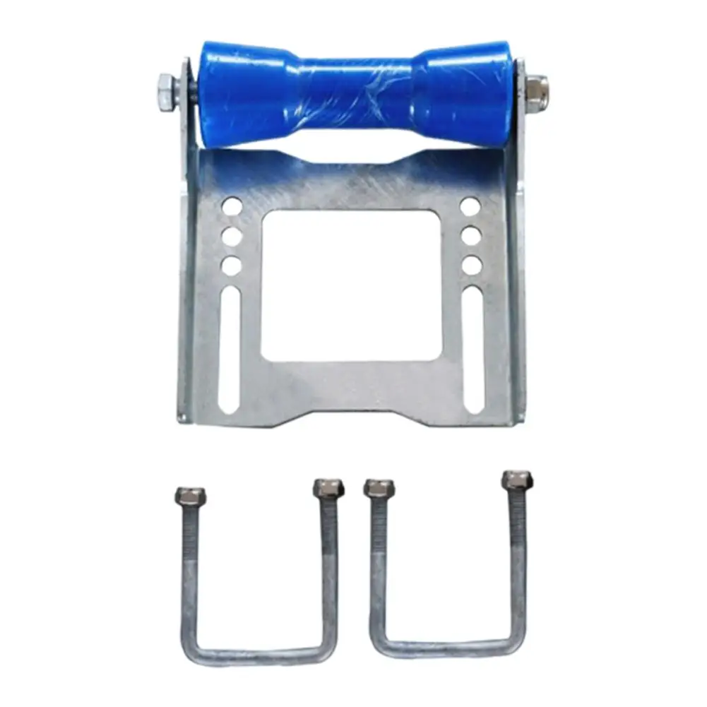 8-дюймовый синий жесткий пластиковый ролик для прицепа тяжелых лодок 200 мм