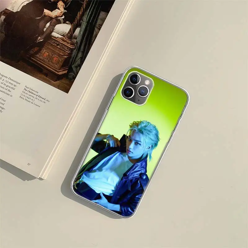 Чехол для телефона F-Felix Lee SKZ Apple Iphone 16E 15 14 Plus 13 16 Pro Max Cover 11 12 Mini Fundas X XR Shell Coque TPU Pattern So