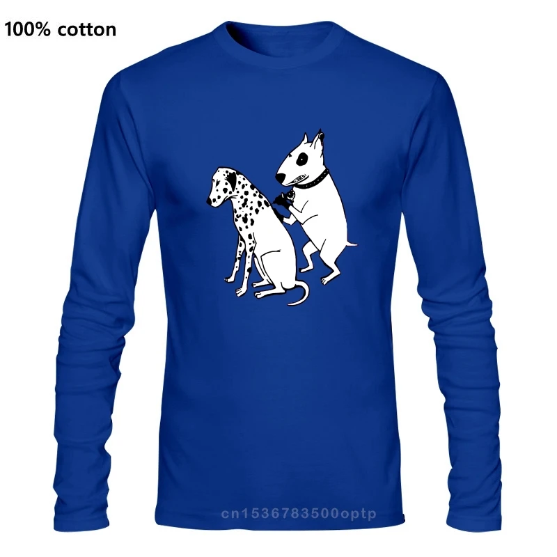 Man Clothing DALMATIAN DOG TATTOO FUNNY BULL TERRIER T Shirt
