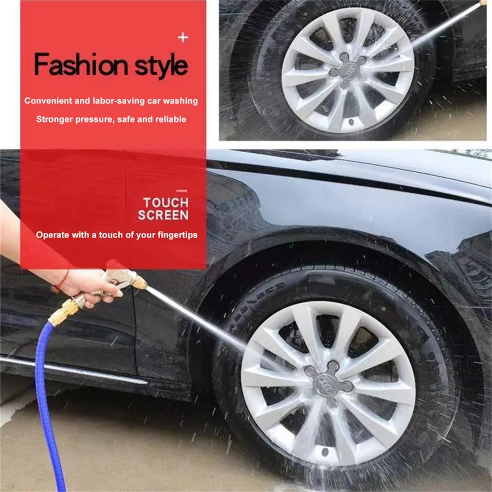 

Farm Kit With Hose Wash Pipe Reel Spraying Water Magic Expandable Car Gun 6 Irrigation For Gun Garden Mode Water