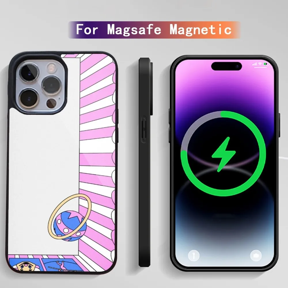 Детский чехол для телефона Stray Kpop MAXIDENT iPhone 15 14 13 12 11 Plus Pro Max Magsafe магнитная