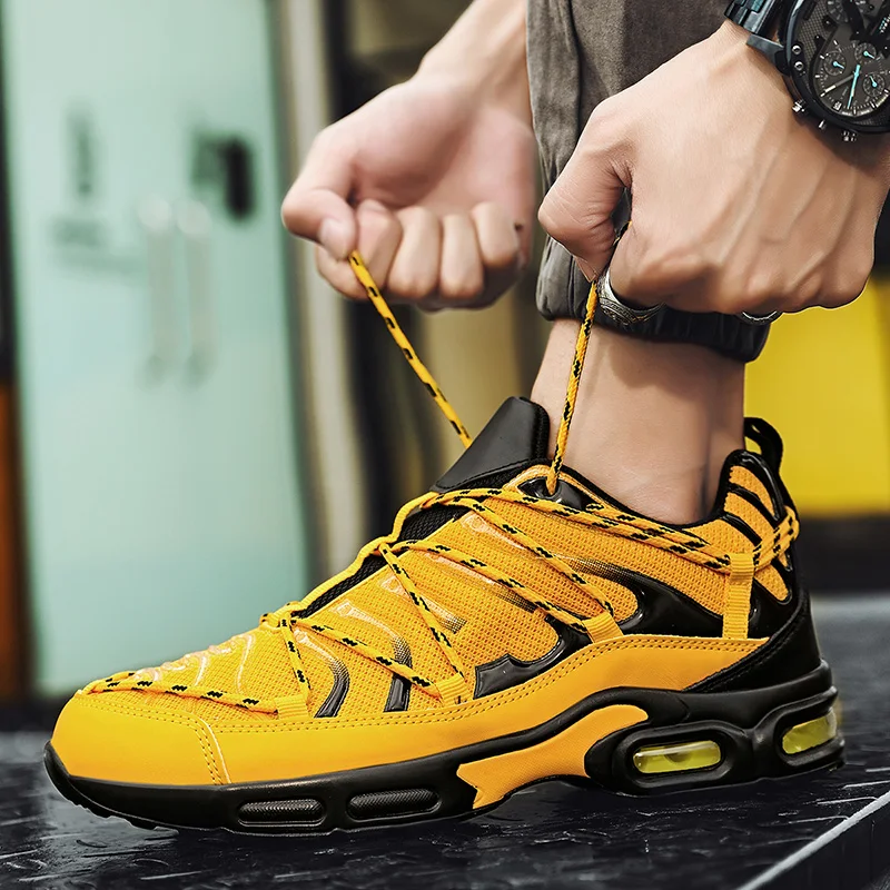 Abhoth Men's Running Shoes Comfortable Cushioning Wear-resistant Non-slip Tennis Shoes Basketball Shoes Lightweight Sports Shoes