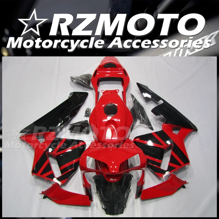 

4Gifts New ABS Motorcycle Fairings Kit Fit For HONDA CBR600RR F5 2003 2004 03 04 Bodywork Set Custom Red Black