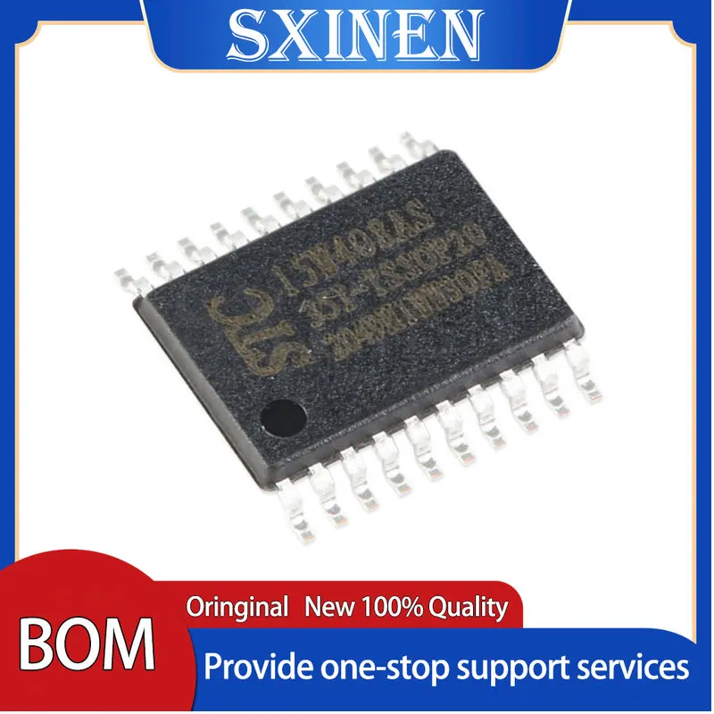 2PCS STC15W408AS-35I-TSSOP20 Enhanced 1T 8051 Single-chip Microcomputer Microcontroller MCU | Integrated Circuits