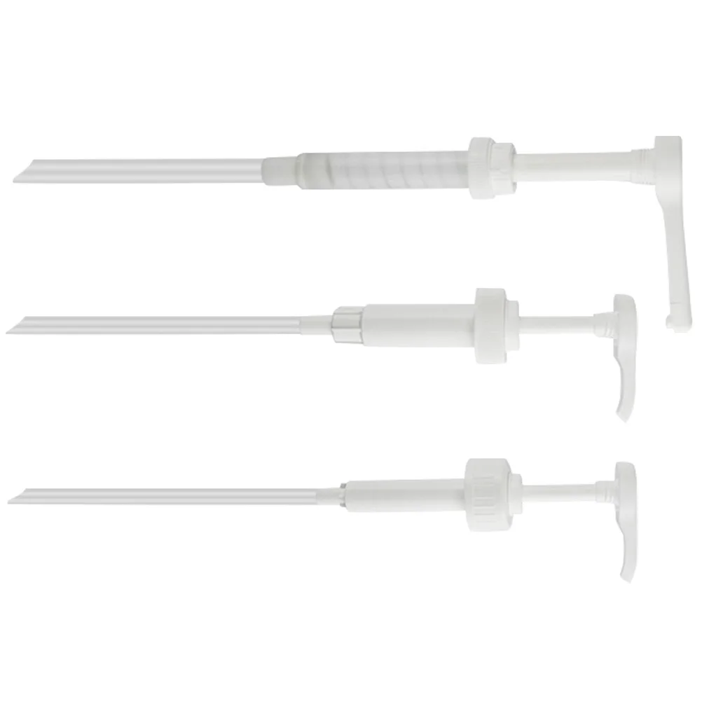 

3 Pcs Syrup Pump Hand Press Sauce Bottle Pump Lotion Nozzle Pump Replacement Bottle Pumps Soap Dispenser Lids
