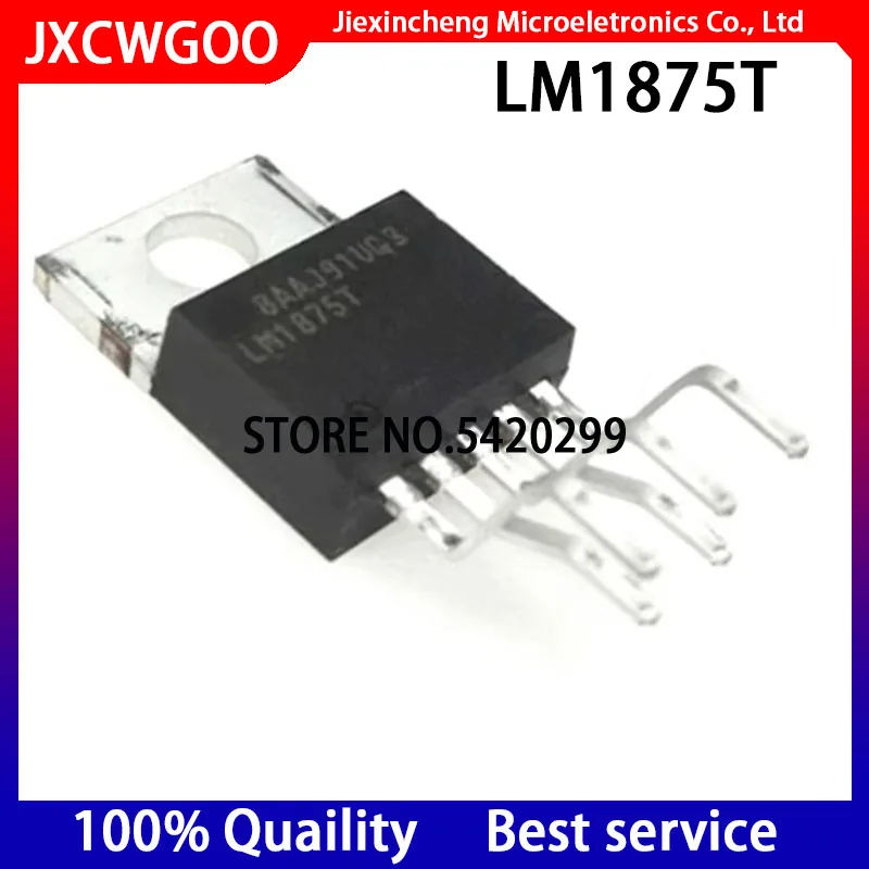 

10PCS 100% New original LM1875T LM1875 TO-220-5 Audio power amplifier chip LM1875T/NOPB