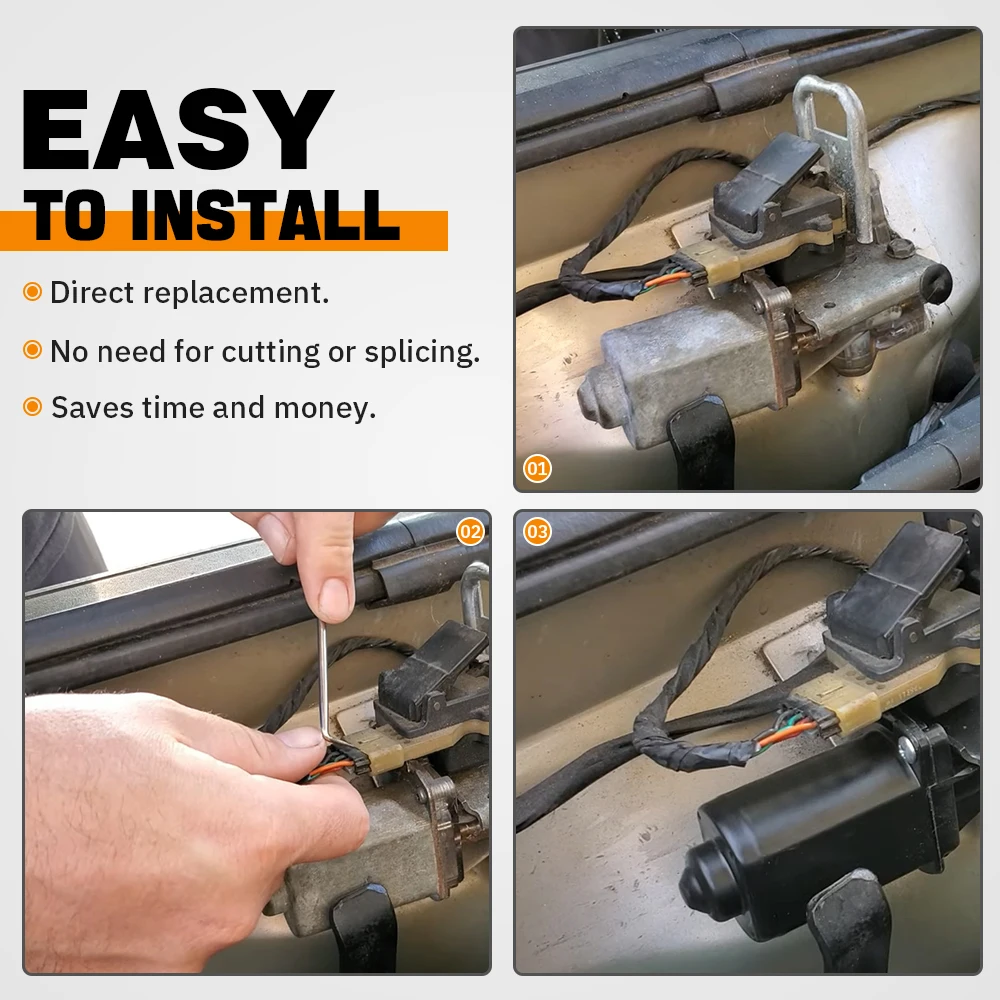 5-контактный двигатель крышки багажника для Buick Electra Reatta Riviera 86-96 Cadillac Eldorado 86-02 16889150