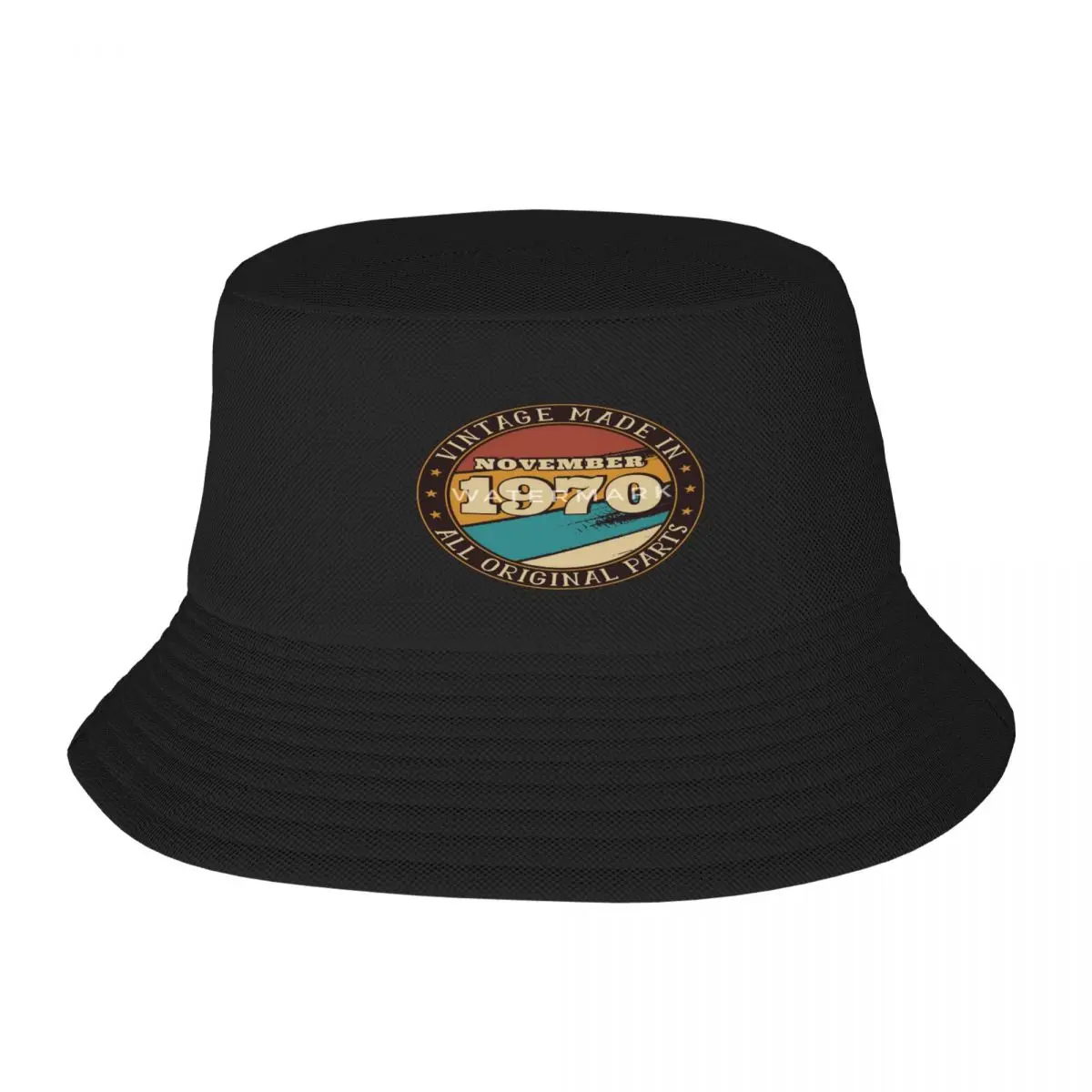 

Birthday - November 1970 - 50th BDay Fisherman's Hat, Adult Cap Retro Cute Wind Light Foldable Cap Nice Gift