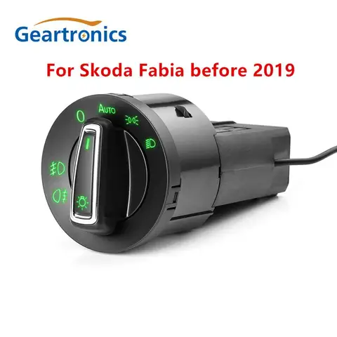 Переключатель противотумансветильник фар со встроенным датчиком для Skoda Fabia Before 2019