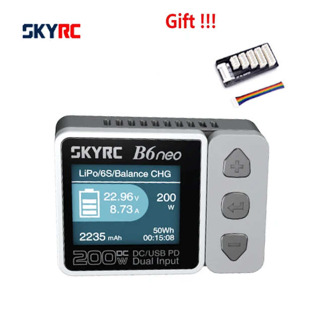 SkyRC B6neo gray + XH adaptor