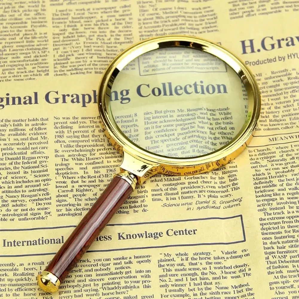 Ручная Лупа с 10-кратным увеличением 70/80/90/100 мм, увеличительное стекло, лупа для чтения ювелирных изделий для пожилых людей, микроскоп для чтения, Портативная Лупа для глаз