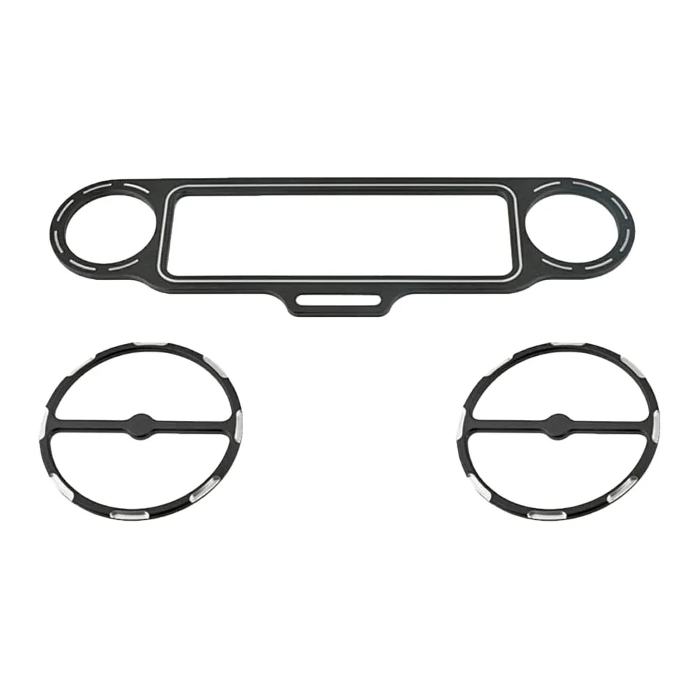 ła prędkościomierza motocykla głośnik stereo akcentujący pierścień wykończeniowy osłona klaksonu na lata 1996-2013 Harley Touring Electra