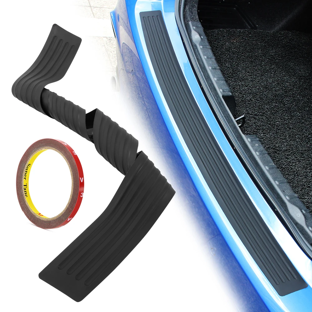Для двери багажника автомобиля защитная пластина для заднего бампера Резиновая