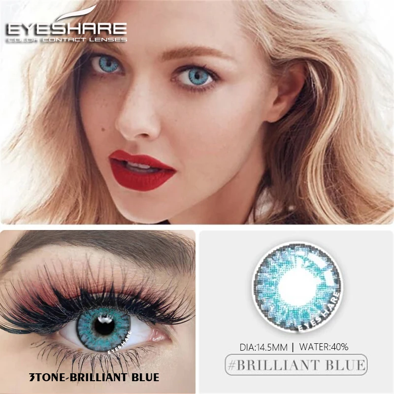 eyeshare 2pcs natural color contact lenses for eyes c28 series color cosmetic contact lenses for eye puipls colored contact lens free global shipping