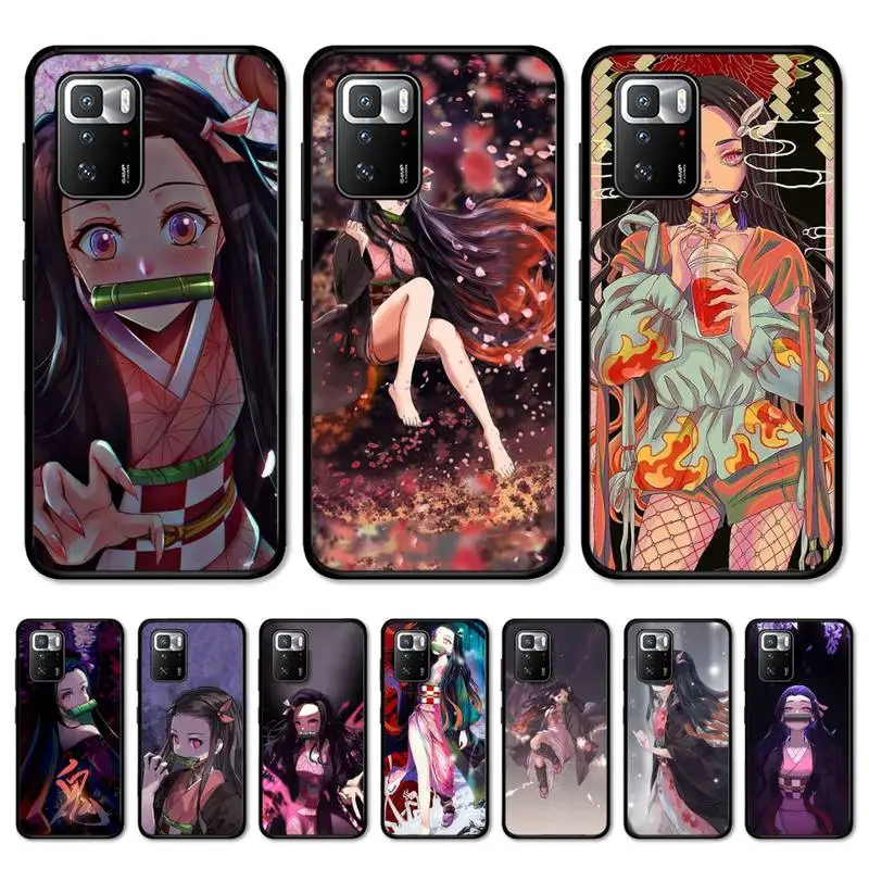 

Demon Slayer Kamado Nezuko Phone Case for Redmi Note 8 7 9 4 6 pro max T X 5A 3 10 lite pro
