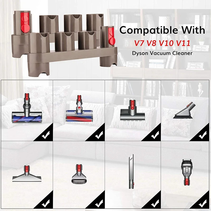 Щетки для пылесоса EAS аксессуар органайзер док-станция настенный держатель Dyson V7