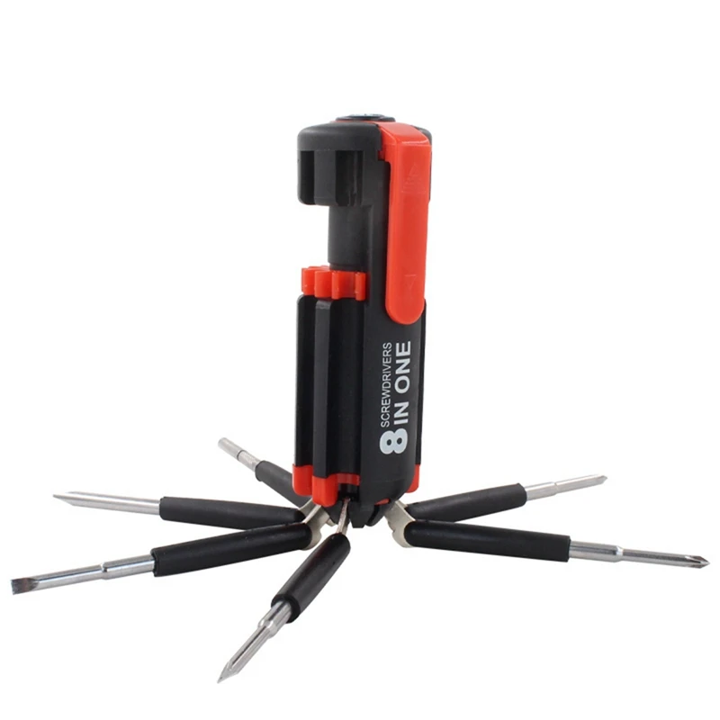 

Multifunction Screwdriver Repair Screwdriver With Light Portable Household Screwdriver
