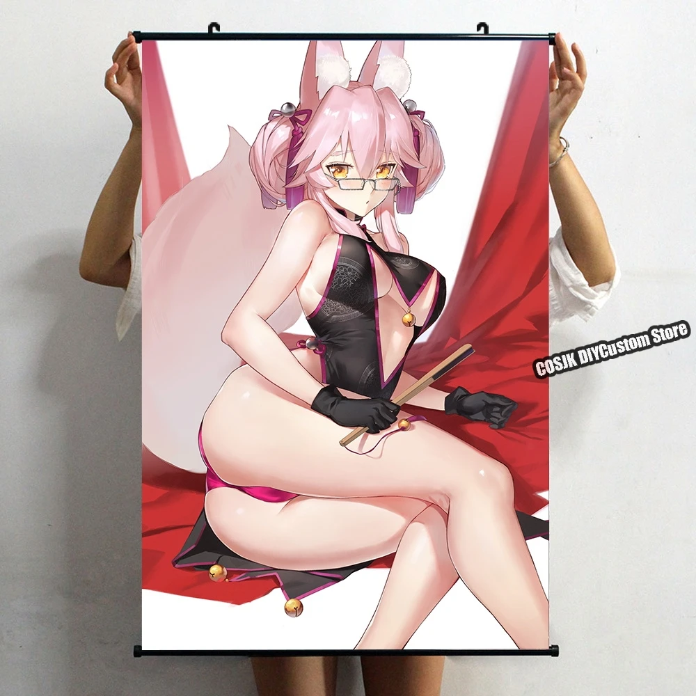 Популярная Аниме игра Fate/Grand Order Koyanskaya of light постер стена прокрутка домашний декор
