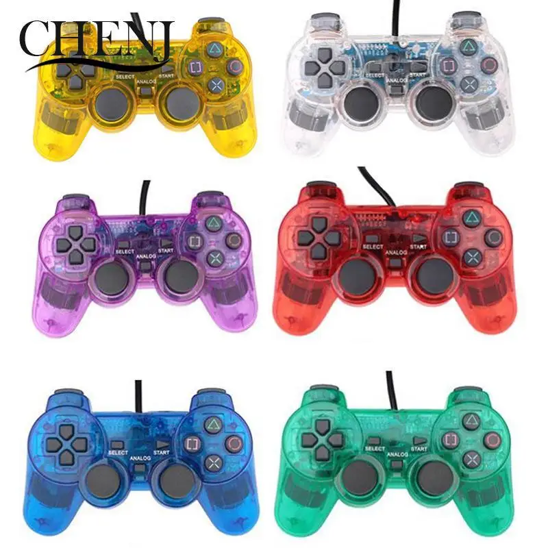 

Wired Connection Gamepad Double Vibration Game Controller Compatible For Ps2 For Portable Joystick Control Console