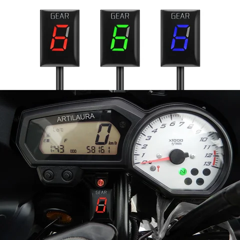 Для Yamaha YZF R1 R6 FZ8 Mt03 MT-01 Fzs600 XJR400 FZ400 FZ6 Xv1900a Ys250 Xv1600A Xj6 Разъем для установки 1-6 индикатор скорости
