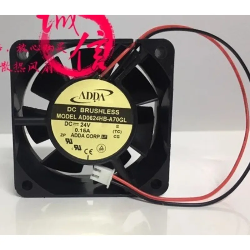 Оригинальный охлаждающий вентилятор для ADDA AD0624HB-A70GL 6025 DC24V, охлаждающий вентилятор с переменной частотой