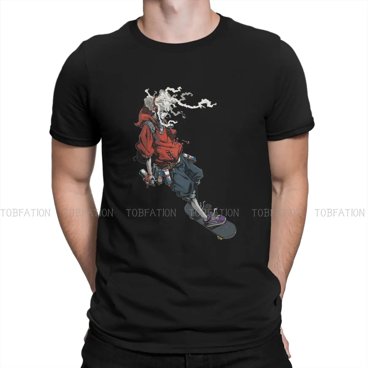 

Afro Samurai Harajuku TShirt Gorillaz Virtual Band Style Streetwear Leisure T Shirt Male Short Sleeve Unique Gift Clothes