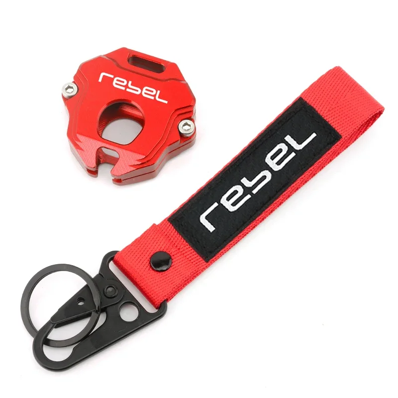 

Для Honda Rebel CM1100 REBEL 1100 1100T DCT 2021 2022 2023 Аксессуары для мотоциклов Чехол для ключей с ЧПУ Чехол для ключей Брелок для ключей