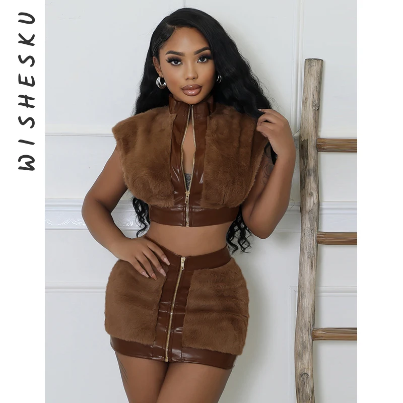 Комплект из двух предметов женская лоскутная одежда сексуальный топ без рукавов