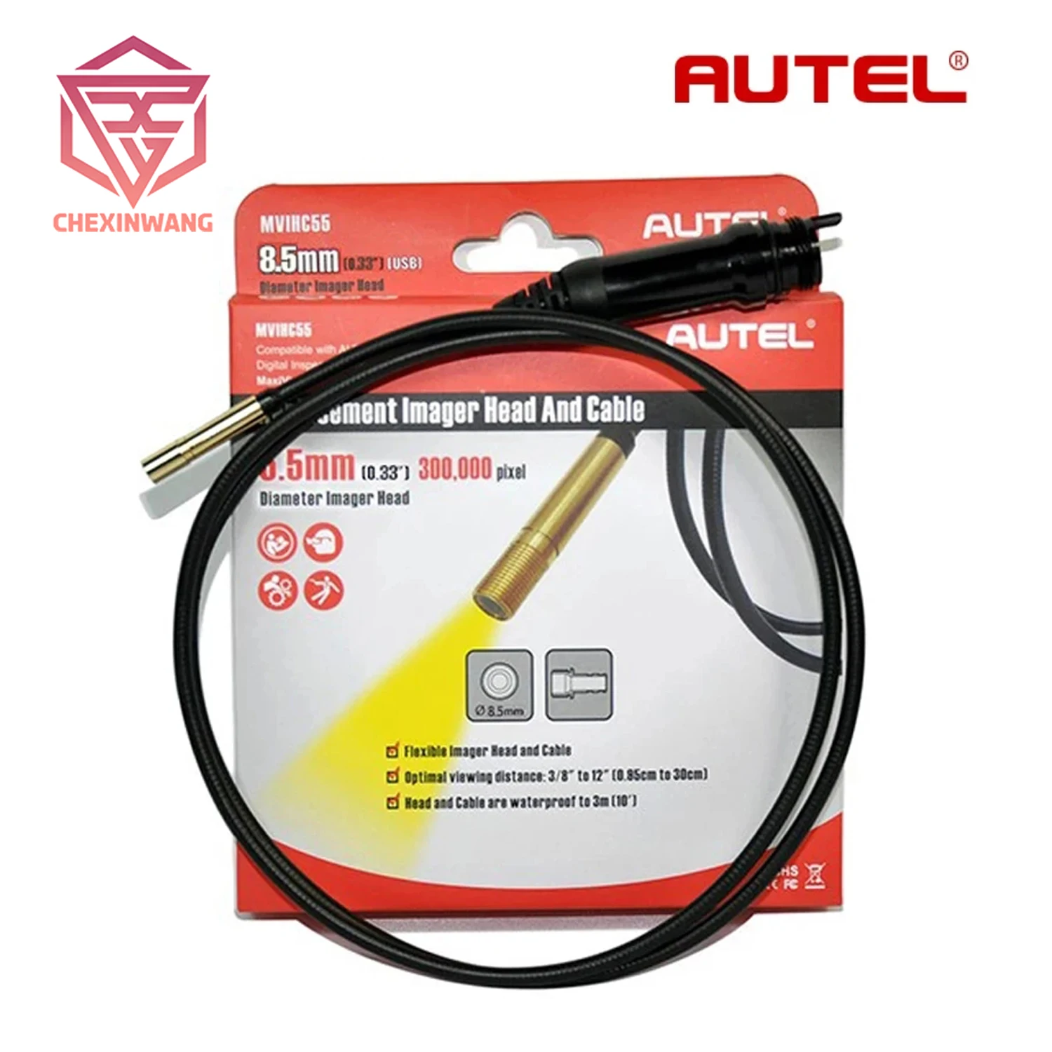 

Autel Original 2017 MaxiVideo Replacement Imager Head 8.5mm MVIHC8.5 Autel Replacement Imager Head 8.5mm MVIHC8.5