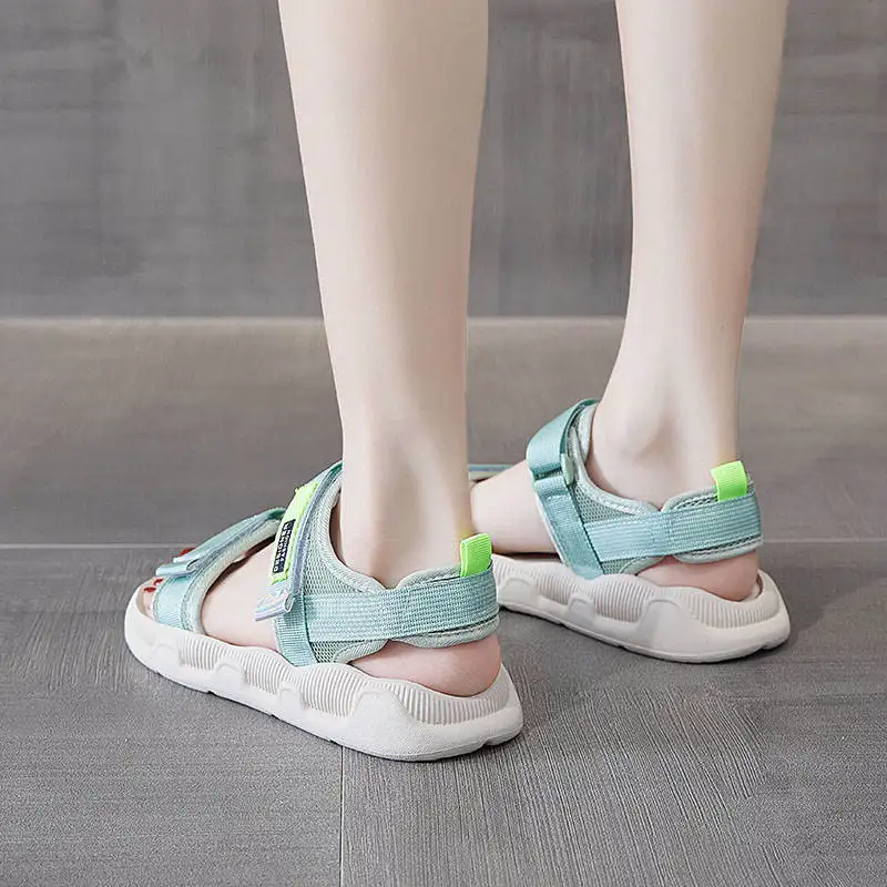

Hunting Women's Shoe Designer Trainers Women's Sandals For The Summer Flats Sandals Women Summer New 2021 Female Slipper Tennis
