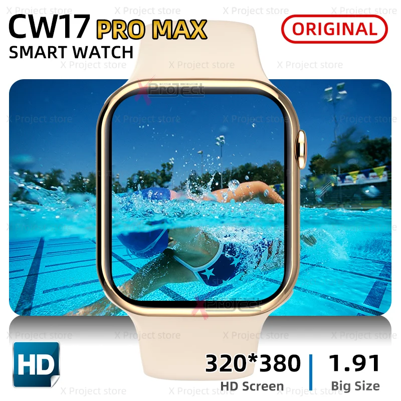 

CW17 PRO MAX смартфонные часы Bluetooth NFC вызов интеллектуальных часов мужчины и женщины спортивная лента для мобильных телефонов PK W37 HW67 DT7 PRO MAX