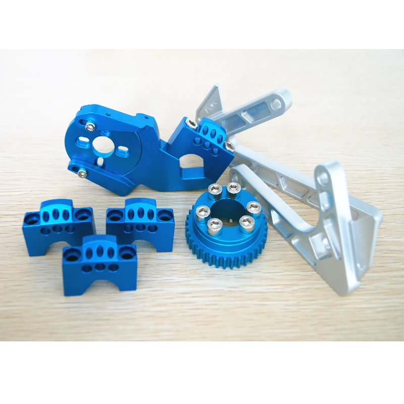 Пользовательская обработка с ЧПУ стандартная красная анодированная