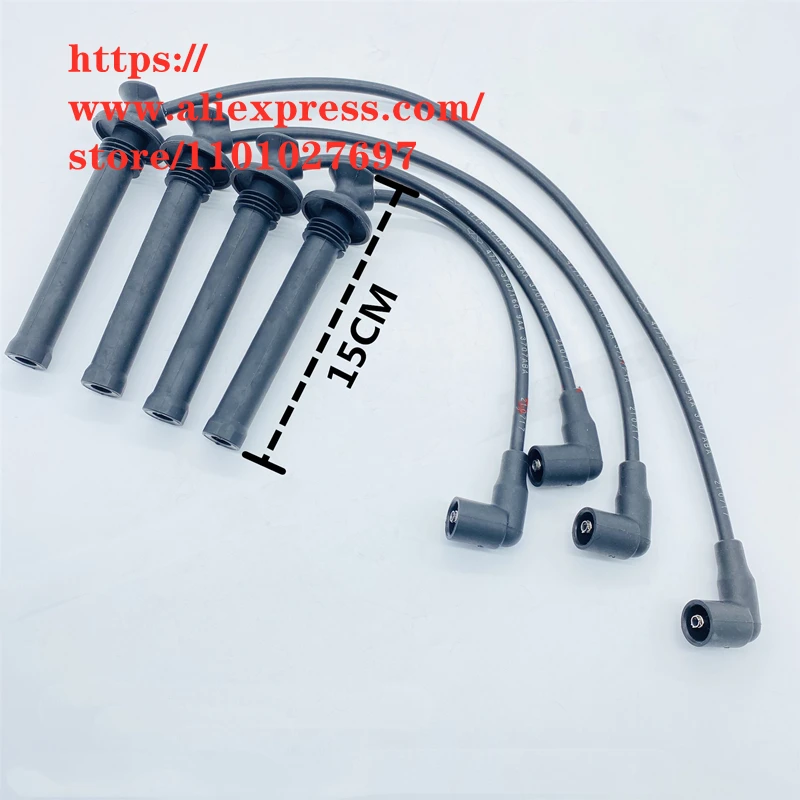 

Комплект кабелей зажигания для двигателя Chery A3/небесно-голубой M11 A5 Fora Tiggo Eastar V5 Arrizo M7 481/484